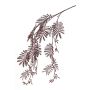 Branche de mimosa artificielle RENGU, rouge foncé, 110 cm