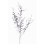 Branche artificielle d'Asparagus acutifolius PARNASO, argent, 100cm