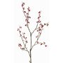 Branche de faux-baies artificielle SYLTAN avec baies, rouge, 120cm