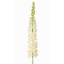Grande fleur artificielle bougie des steppes SELINA, blanche, 130cm, Ø9cm