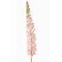 Grande fleur artificielle bougie des steppes SELINA, rose clair, 130cm, Ø9cm