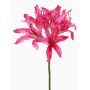 Fleur artificielle « Amaryllis de jardin KUSTANA », rose-vert, 70 cm, Ø 10-16 cm