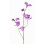 Branche de fleurs artificielles Lathyrus ASFALOTH, lilas, 65cm, Ø3-5cm
