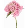 Hortensia artificiel CHIDORI, rose-crème, 30cm, Ø13cm