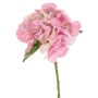 Hortensia artificiel CHIDORI, rose-crème, 30 cm, Ø 13 cm