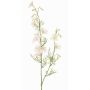 Branche de delphinium artificielle LUCHANA, blanche, 95 cm, Ø 11 cm