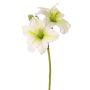 Fleur artificielle « hémérocalle » NEULIDA avec fleurs, blanc-vert, 65 cm, Ø 11 cm