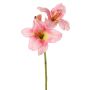 Fleur artificielle hémérocalle NEULIDA avec fleurs, rose-jaune, 65 cm, Ø 11 cm