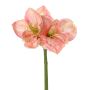 Amaryllis artificielle NARWELA, rose-fuchsia-vert, 70 cm, Ø 10-13 cm