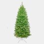 Sapin artificiel FALUN SPEED, recouvert de neige, LED, vert, 210 cm, Ø 100 cm