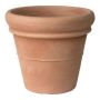 Pot de fleurs en plastique MYRDEN, couleur terre cuite, 61 cm, Ø 77 cm