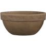 Bac à plantes en terre cuite RIVANOA, marron, 11 cm, Ø 23,1 cm