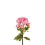 Pivoines Bund artificiel VATANA, rose vif, 50cm, Ø18cm