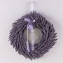 Couronne de lavande artificielle YLVIE, violet, Ø40cm