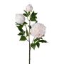 Branche de fleurs artificielles Pivoine CRUNT, blanc, 85cm