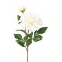 Fleur décorative Dahlia VUNKE, crème, 80cm