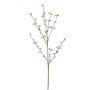 Branche décorative de chatons de saule NOKLEV avec fleurs, rose, 85 cm