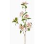 Branche artificielle de cerisier ornemental RETLOZ avec fleurs, rose clair, 90 cm