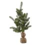 Arbre artificiel Sapin DARIMA dans un sac en jute, 95cm