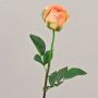 Rose artificielle SAPINA, jaune-orange, 60cm, Ø6cm