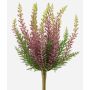 Bruyère artificielle ELSAWO sur tige, crossdoor, violette, 30 cm