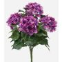 Hortensia artificiel DORJA sur tige, violet, 40 cm