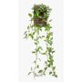 Plante suspendue artificielle « poivre nain » SAELFES sur tige, vert-blanc, 85 cm