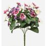 Pensée artificielle NORHA sur tige, rose-violet-blanc, 30 cm