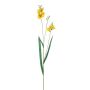 Branche décorative Freesia ELIDU, jaune, 85cm