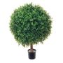 Plante artificielle Buis TOM, tronc naturel, 80cm, Ø60cm