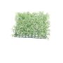 Haie / Tapis de gypsophile artificiel DEBILE, blanc-vert, 26x26cm