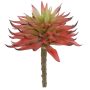 Succulente artificielle Echeveria elegans LUGA, piquet, rouge bourgogne-vert, 16cm
