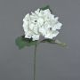 Fleur artificielle Hortensia GUNILLA, collection écologique, blanc-lilas, 60cm, Ø12cm