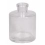 Bouteille décorative ORINOCO, en verre, transparente, 8,8 cm, Ø 6,7 cm