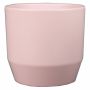 Pot de fleurs LENAS, céramique, rose clair mat, 9 cm, Ø 8 cm
