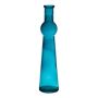 Vase en verre REYNALDO, bleu-transparent, 23 cm, Ø 5,5 cm