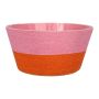 Panier à plantes NERIONKO DUO, rose-orange, 10 cm, Ø 19 cm
