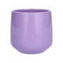 Pot de fleurs ZIOKA en céramique, violet, 13,5 cm, Ø 14,5 cm