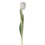 Fleur décorative Tulipe GUSNAV, blanc, 50cm, Ø5cm