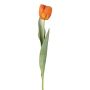 Fleur décorative Tulipe GUSNAV, orange, 50cm