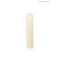 Bougie d'autel NADEGE en cérésine à 100 %, blanche, 25cm, Ø8cm, 106h - Fabriquée en Allemagne