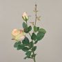 Rose artificielle CARUSA, rose-crème, 80cm, Ø8cm