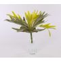 Fougère cornes de cerf artificielle FIGARO sur piquet, vert-gris, 35cm, Ø30cm