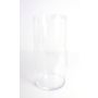Vase décoratif en verre SANSA EARTH, transparent, 39,5cm, Ø19cm