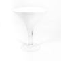 Grand verre à martini SACHA AIR en verre, blanc, 30cm, Ø 25cm