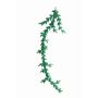 Décoration en cire « Branche » FERIDE, vert foncé, 16,5 x 5,8 cm