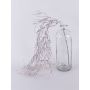 Branche de saule décorative FUNA, paillettes, enneigée, brun, 100cm