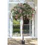 Faux bougainvillier DAKOTA, tronc artificiel, fleurs rose, 280cm
