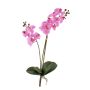 Orchidée Phalaenopsis en soie CANDIDA sur piquet, rose, 65cm, Ø7-8cm