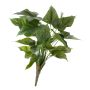 Faux Anthurium LANIA sur piquet, vert, 50cm